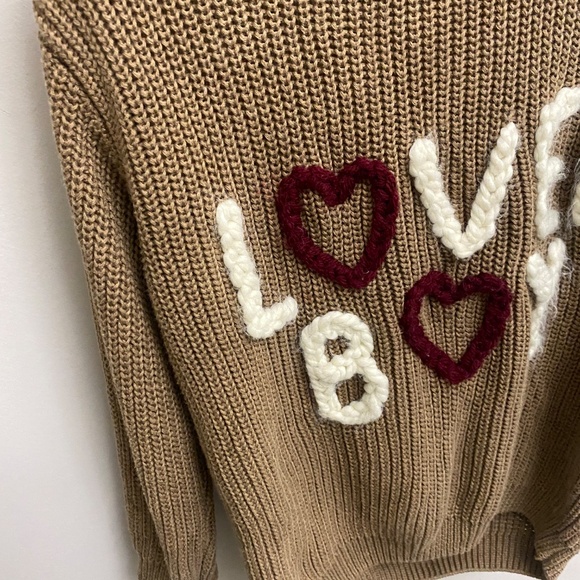 Lover Boy Hand Knit Sweater - Picture 2 of 3